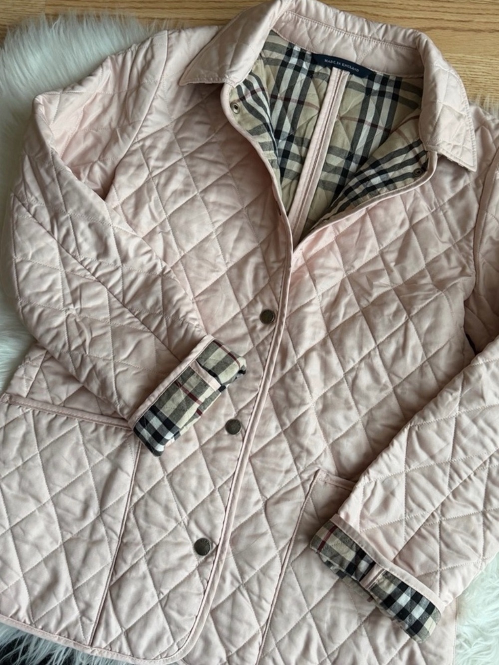 Authentic Burberry Quilted Jacket